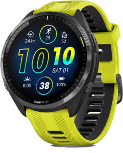Garmin Forerunner® 965 Running Smartwatch, Colorful AMOLED Display, Training Metrics and Recovery Insights, Amp Yellow and Black