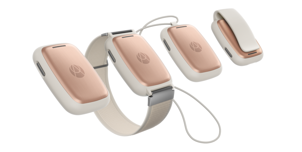 Apollo 2.0 wearable lineup of different designs rose gold