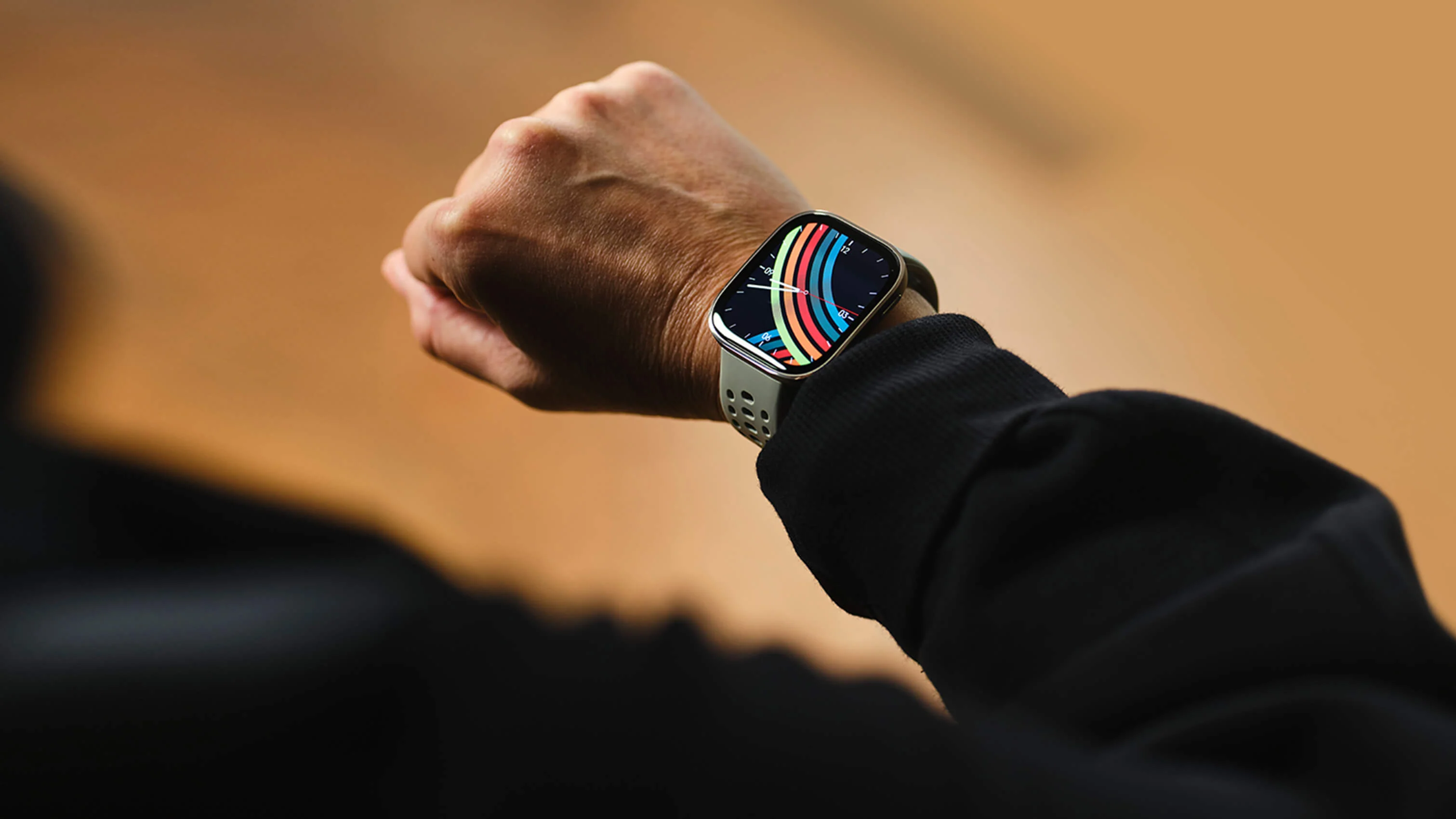 Amazfit Bip6 Vibrant 1.97" AMOLED Display. Enjoy crystal-clear visibility with a bright and responsive display, ensuring effortless readability of your data, notifications, and maps - even under direct sunlight.