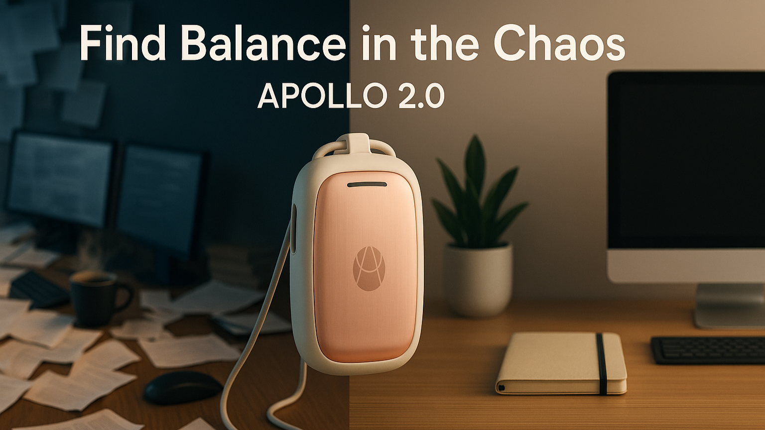 Find Balance in the Chaos with Apollo 2.0 Wearable Device