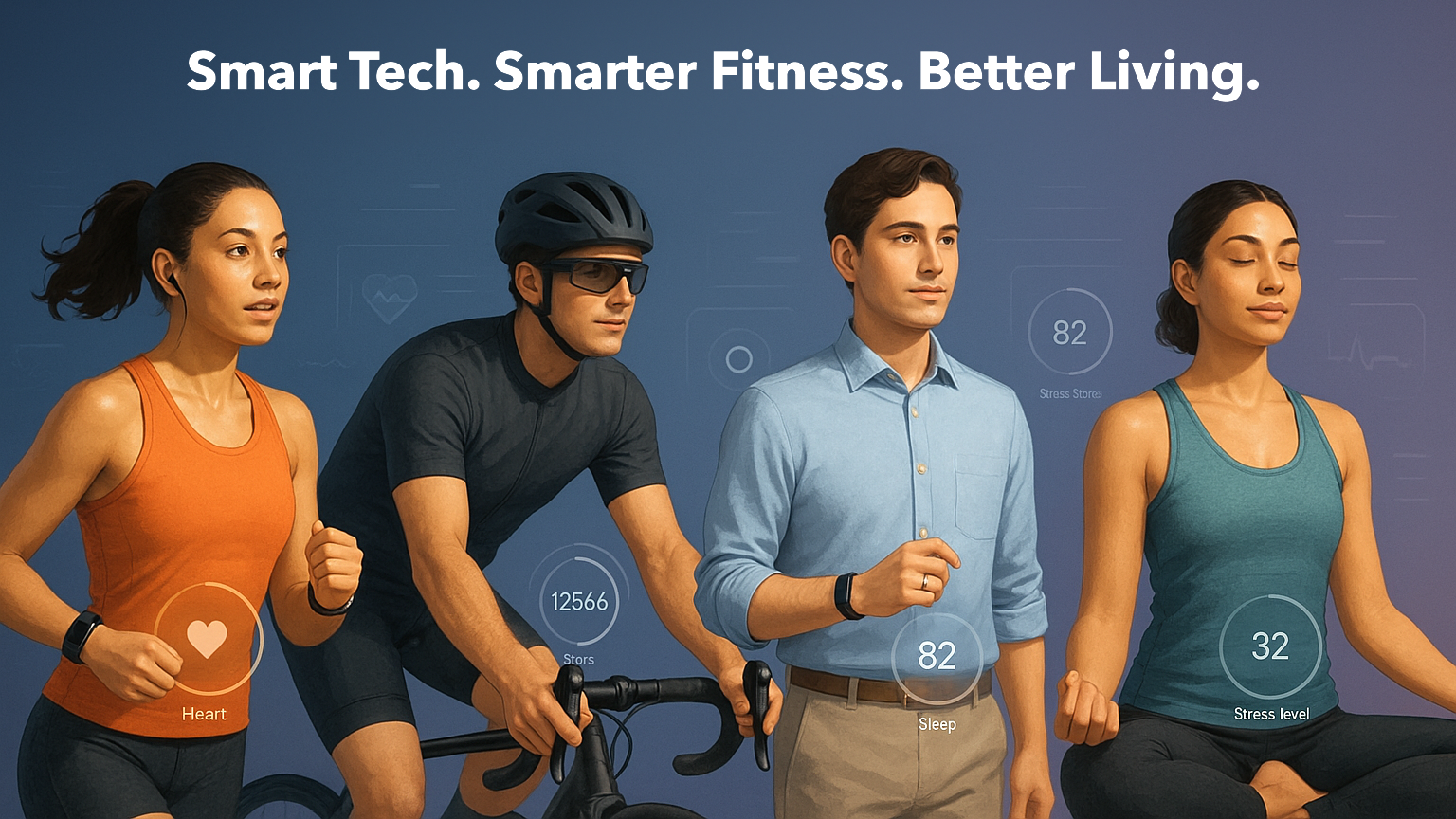 Wearable Fitness Technology. Smart Tech. Smarter Fitness. Better Living.