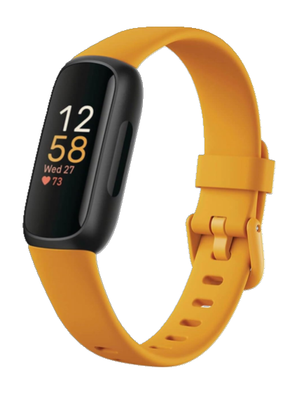 Fitbit Inspire 3 Orange Transparent